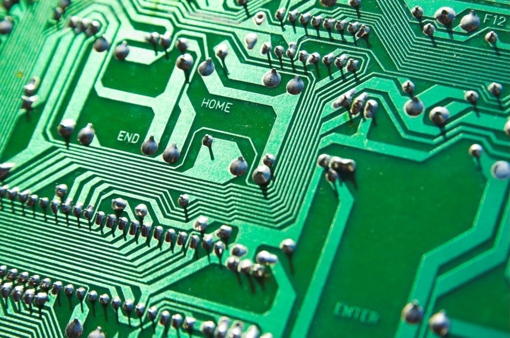 viscosity measurement in electronic board coating process