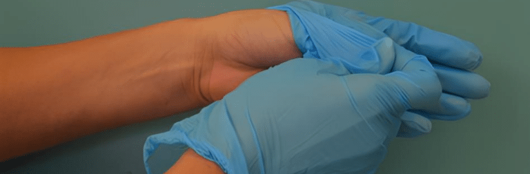 Viscosity in latex glove manufacturing